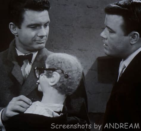 Cliff Robertson and Frank Sutton 'The Dummy' (1962) THE TWILIGHT ZONE | Frank sutton, American ...