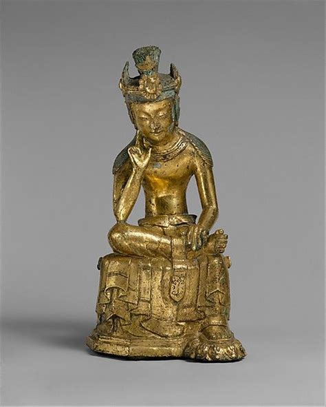 Pensive Bodhisattva- Three Kingdoms period(57BC-AD 668) Mid 7th cent ...