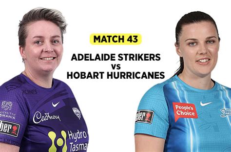 Preview: Match 43 – Adelaide Strikers vs Hobart Hurricanes | Squad ...