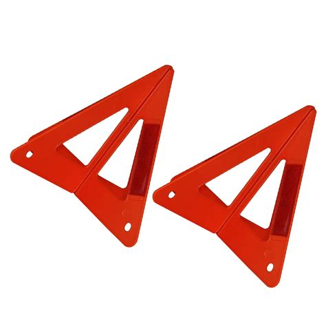 2 Sets Safety Reflective Emergency Triangles Roadside Car Safety Warning Tool - Walmart.com