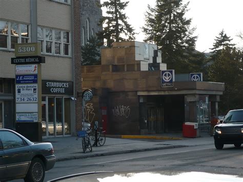 The Montreal Metro: The south entrance of Côte-des-Neiges … | Flickr