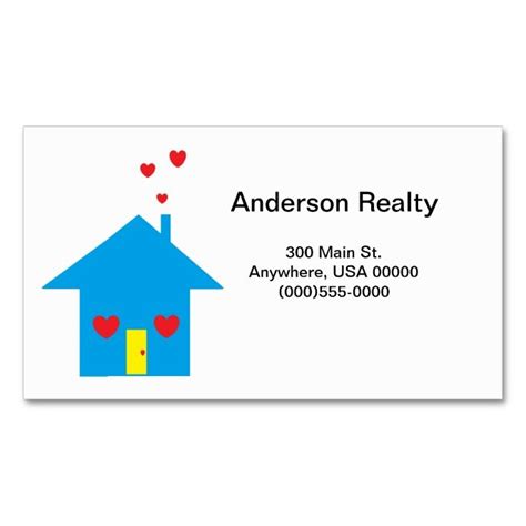 "House" Business Card. This is a fully customizable business card and available on several paper ...