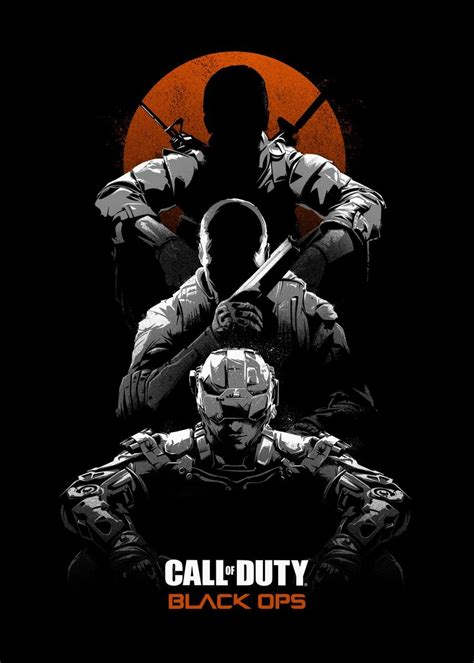 'CoD Black Ops' Poster, picture, metal print, paint by Call of Duty ...