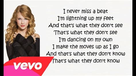 Taylor Swift -Shake It Off- HD Lyrics - YouTube