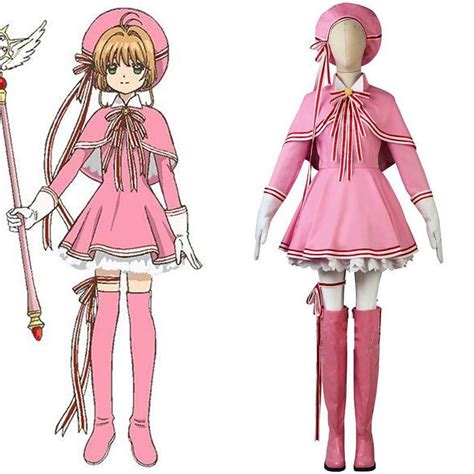 Card Captor Sakura Clear Card 2nd Battle Costume | Sakura cosplay ...