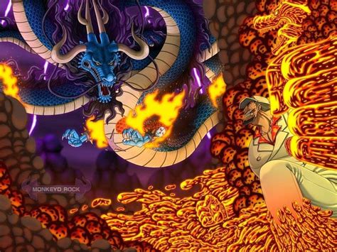 Kaido, King of The Beasts vs Fleet Admiral Sakazuki "Akainu" : r/OnePiece