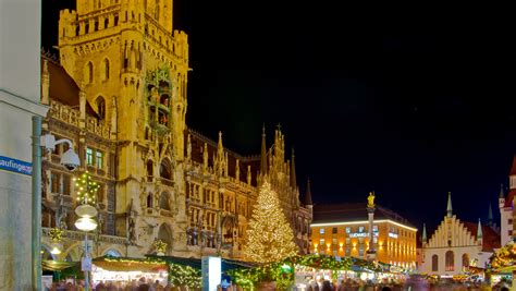 Weihnachtsmarkt, Marienplatz, München Foto & Bild | world, münchen ...