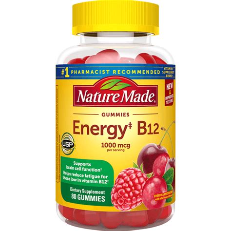 Nature Made Energy B12 Adult Gummies | Vitamins & Supplements | Foodtown