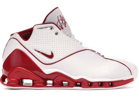 Nike Shox VC 2 White Red Men's - 305078-161 - US