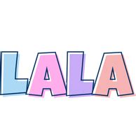 Lala Logo | Name Logo Generator - Candy, Pastel, Lager, Bowling Pin, Premium Style