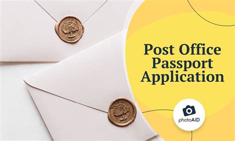 Post Office: Passport Application and Renewal