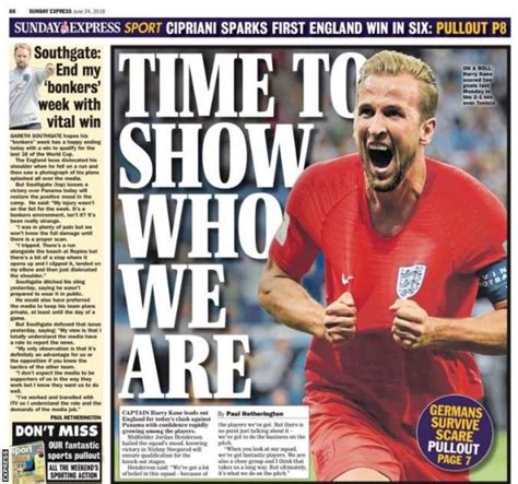 Football Newspaper Article : Today's English Newspaper Back Pages Make ...