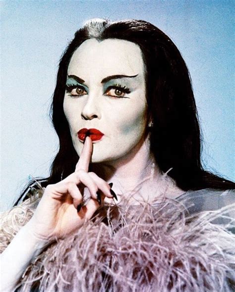 Amazing Color Photos of Yvonne De Carlo as Lily Munster in the Hit Sitcom "The Munsters ...