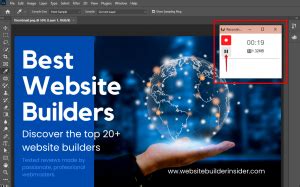 How Do I Record My Screen in Photoshop? - WebsiteBuilderInsider.com