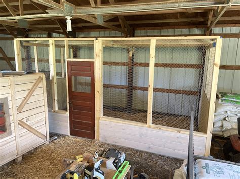 Simple DIY Chicken Coop Inside Your Barn (2023)