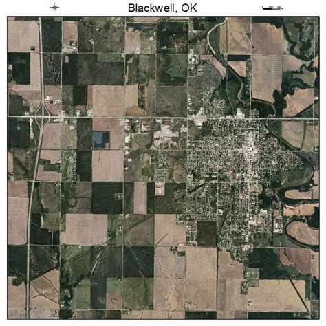 Aerial Photography Map of Blackwell, OK Oklahoma