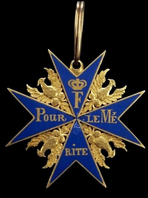 Pour le Mérite from the collection of Hermitage | Medals of Asia