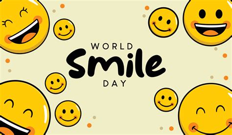 World smile day background 11224745 Vector Art at Vecteezy