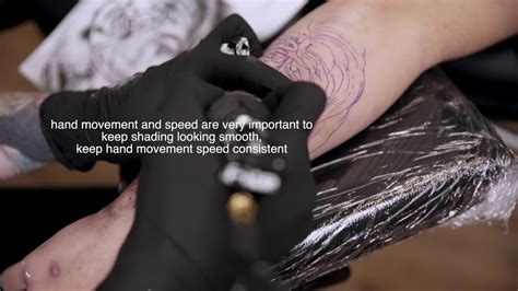 HOW TO TATTOO: SHADING LAYERING TECHNIQUE, INK SETUP, DETAILED WALKTHROUGH, INCLUDING TIMELAPSE ...