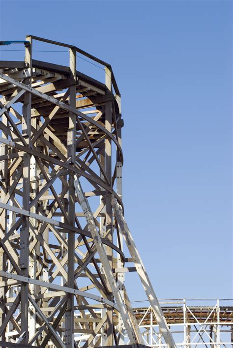 Wooden roller coaster ride-6820 | Stockarch Free Stock Photos