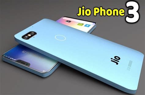 Jio Phone 3 cost and specification details in India