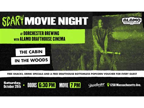 "Cabin in the Woods" Halloween Movie Night with Alamo Drafthouse ...