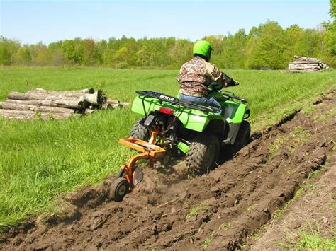 ATV Garden Plows: the best plowing attachments to use your ATV & UTV like a tractor