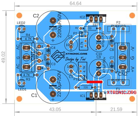 Pcb Layout Design For Power Supply Circuit - Core Creative