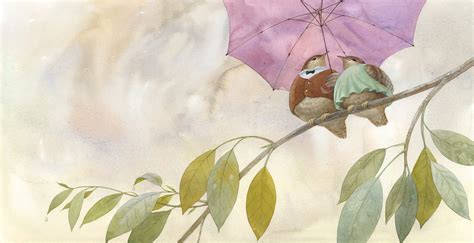 illustrations for the book "The little bird" :: Behance