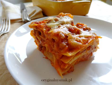 Lazania z sosem bolońskim (lasagne bolognese) - Oryginalny smak