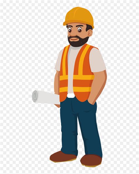 Construction Worker Clipart : Cartoon Simple Construction Worker Clipart 5737700 Pinclipart ...