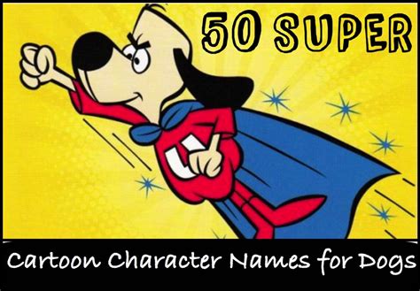 Top 50 Famous Cartoon Character Dog Names - PetHelpful