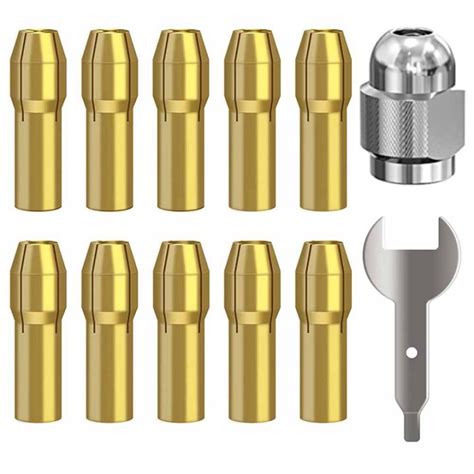 Quick Change Collets 4485 Brass Rotary Tool Accessories Compatible with ...