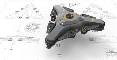 ArtStation - uav, ALICE Min | Drones concept, Uav, Drone design