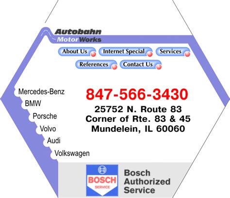 german auto repair- Autobahn Motor Works - European automobile service ...