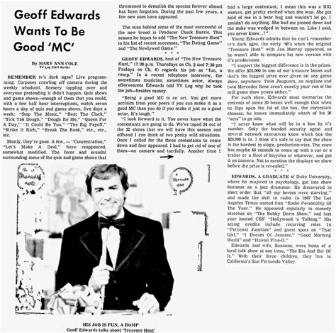 Geoff Edwards | Game Shows Wiki | Fandom