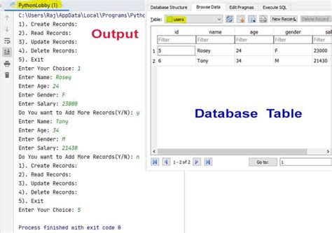 Python Sqlite Database Tutorial Sqlite Crud Operation In Python | Hot Sex Picture