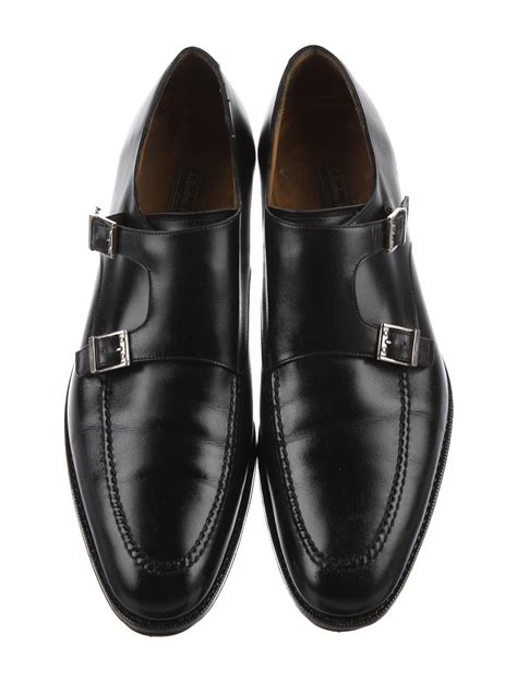 Salvatore Ferragamo Double Monk Strap Shoes - Shoes - SAL55146 | The RealReal