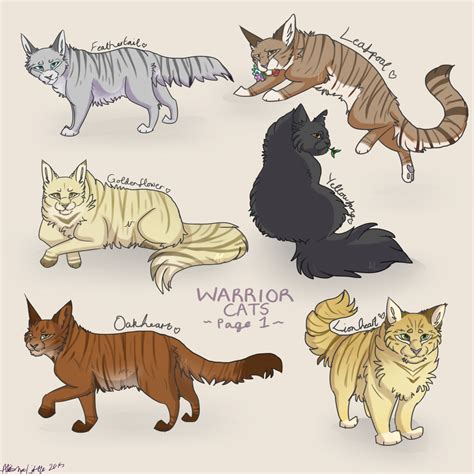 Warrior Cats Character Sheet 1 by Coeuralma on DeviantArt