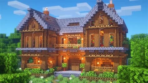 Large Spruce Mansion - TBM | TheBestMods