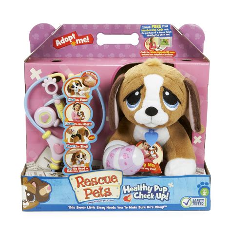 MGA Entertainment Rescue Pets Healthy Pup Check Up- Beagle - Toys & Games - Stuffed Animals ...