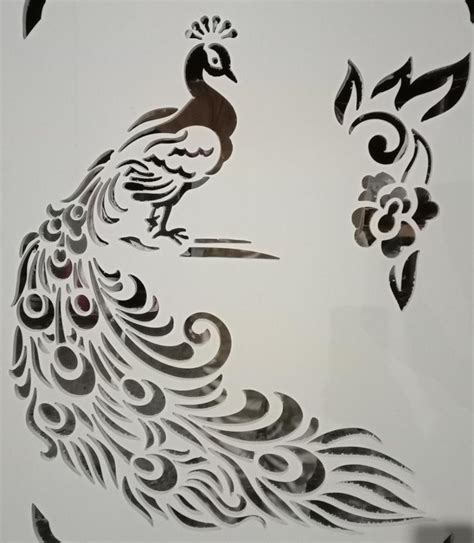 Cnc wpvc peacock | Lasercut design, Cnc cutting design, Cnc design