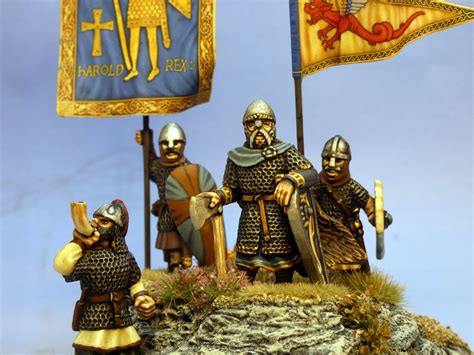 Harold Godwinson's Command Base- Hastings 1066 - The Loose Association of Wargamers