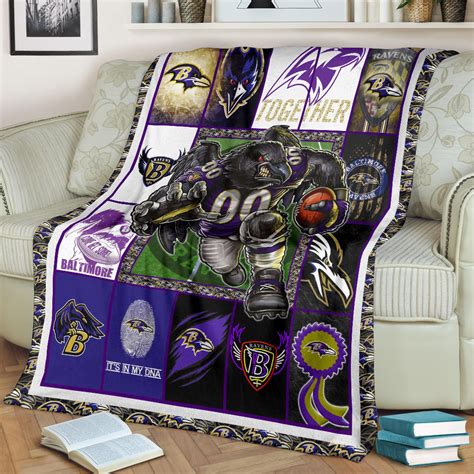 Baltimore Players Ravens Fleece Blanket - Mirvac Yopansy