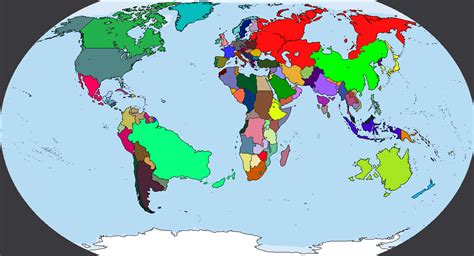 1980s Map Of The World - Map