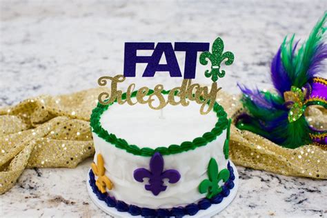 Fat Tuesday Cake Topper. Fat Tuesday Decorations. Fat Tuesday Party ...