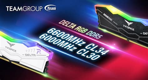 TEAMGROUP intros DDR5-6600 'high-speed' + DDR5-6000 'low-latency' RAM