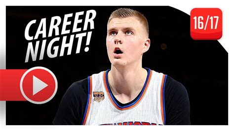 Kristaps Porzingis UNREAL Full Highlights vs Pistons (2016.11.16) - 35 ...