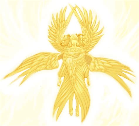 Project throne room and angels — Cherub, or Cherubim concept art. Free stock. You...