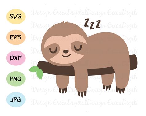 sloth vector lazy sloth svg sloth clipart sloth svg sloth cut file cute sloth svg sloth svg ...